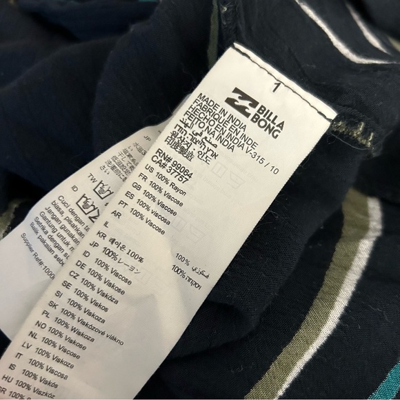 ❤️Billabong Floral Kimono Cardigan S - Picture 6 of 8